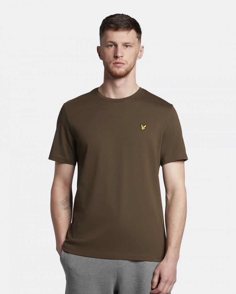 Plain T-shirt W485 OLIVE