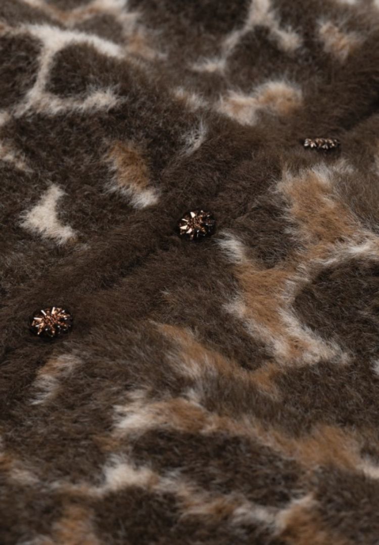 Henry Leopard Toffee/Camel Cl